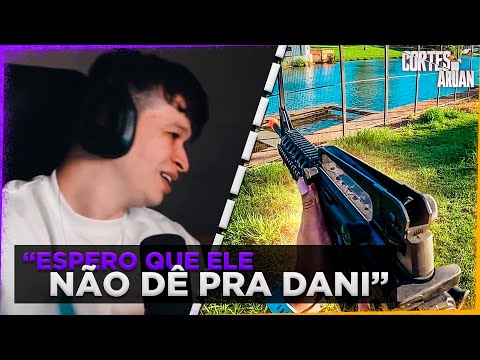 ARUAN REAGE A CAMPEONATO CAÇADORES DE LENDAS VALENDO A MELHOR TV QUE EXISTE! - Cortes do Aruan