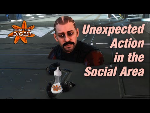 Unexpected Action in the Social Area (Elite Dangerous)