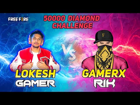 GAMERX RIK VS LOKESH GAMER 🤯 || BEST 1V1 MATCH EVER IN FREE FIRE 🔥 ||