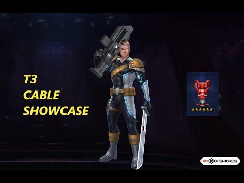 T3 Cable Showcase || Marvel Future Fight