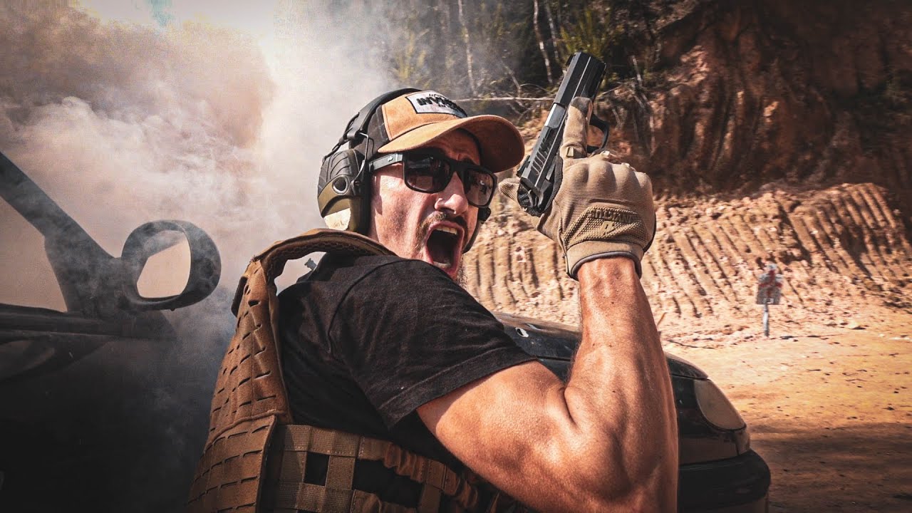 Fizemos um curso de combate veicular!