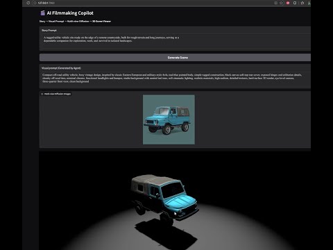 AI Filmmaking Copilot Demo