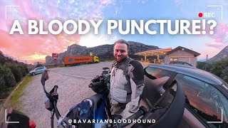 TET Italy Section 09 Pushes the BMW R 1300 GS – And Then a Puncture!