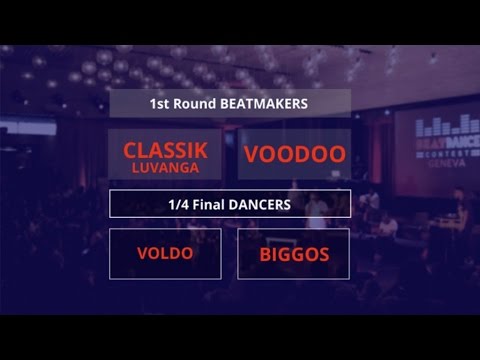 Beatdance Contest 2017 GENEVA - 1/4 final Battle - (Voldo vs Biggos - Classik Luvanga vs Voodoo)