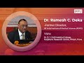 Dr Ramesh C Deka Former Director All India Institute Of Medical Sciences AIIMS