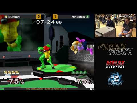BOPME 18 - HTL | Unsure (Fox) vs. Morsecode762 (Samus) - Top 8 - Losers Quarters