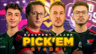 STREAMERS FAZEM O PICK'EM DO MAJOR - ZORLAK, ROMAN, SHR & PR - STARLADDER BUDAPEST 2025