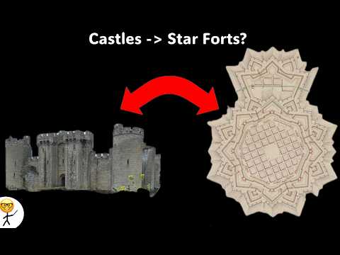 How did Castles become Star Forts? (NO AI)