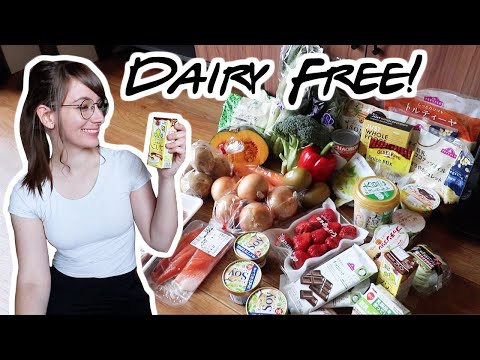 東京超市雜貨店大采購!不含乳製品的食物 (Tokyo Supermarket Grocery Haul! Dairy Free Treats)