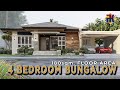 HOUSE DESIGN 4 Bedroom Bungalow | 180sqm | Exterior & Interior Animation