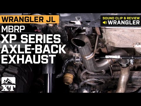 Jeep Wrangler JL MBRP XP Series Axle-Back Exhaust Sound Clip & Review