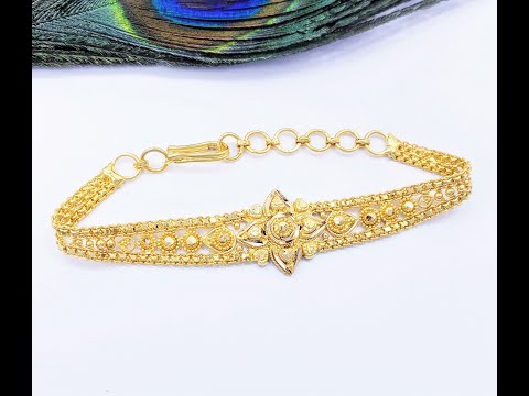 Goldshine 22k Solid Gold Bracelet Girl 5 6 Genuine Hallmarked 916 Handcrafted Ebay