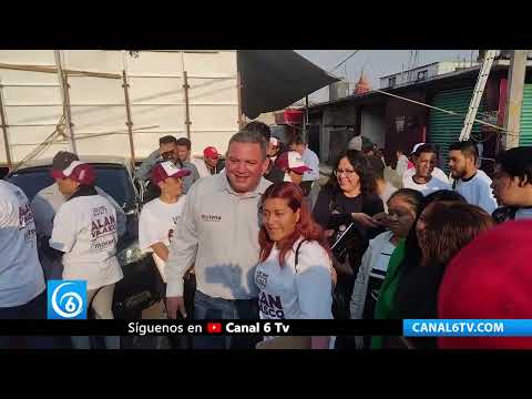 Video: Alan Velasco candidato de Morena a la presidencia municipal de Valle de Chalco, se reúne con vecinos