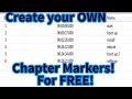 Free Add Chapters To Your Mp4 Videos Without ReRendering Chapter Titles Too