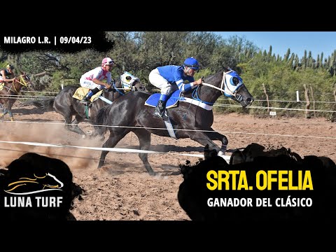 JOCKEY CLUB MILAGRO, MILAGRO L.R.|| 09/04/2023 :: SRTA OFELIA; RATITA; TURCA; BLACK 8