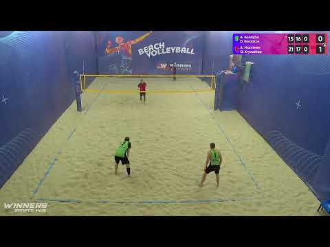 16:55 A. Kandyba / D. Korobkov - A. Matvieiev / O. Kryvoshap 22.02.2023 | Winners Beach Volleyball