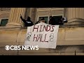 Protesters at Columbia University take over campus building