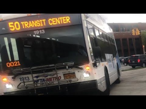 NFTA Bus Full Route 50 (N.F.T.C) Novabus LFS CNG 1913