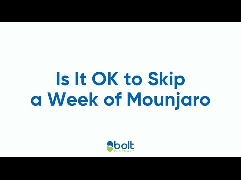 tirzepatide skip a week Is it OK to skip a week of Mounjaro: what you need to know