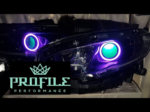 Honda Civic RGB Halo and Demon Eyes | Profile Performance