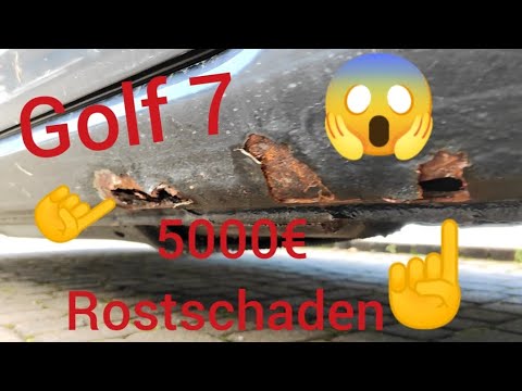 Golf 7 extremer Rost ☝️ fast wirtschaftlicher Totalschaden 💸💸💸