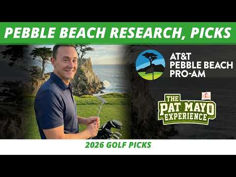 Pebble Beach Pro-Am 2026 Fantasy Golf Picks | Research, Sleepers & Course Breakdown, Guess The Odds