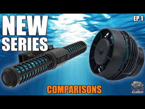 NEW SERIES! AquaIllumination Nero 7 Wave Pump vs. Orbit Gyre Pump - Comparing Two Aquarium Pumps