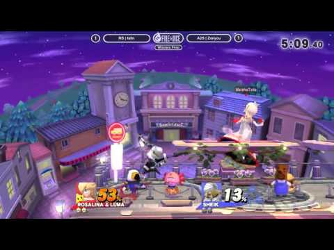 Smash FAD The EVO Grind #2: Winners Finals: NS | falln (ROSALINA) vs A2S | Zenyou (SHEIK)
