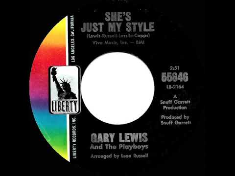 1966 HITS ARCHIVE: She's Just My Style - Gary Lewis & The Playboys (a #2 record--mono 45)