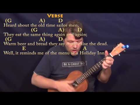 Cheeseburger in Paradise (Jimmy Buffett) Bariuke Cover Lesson with Chords/Lyrics