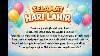 Download lagu Doa Selamat Hari Jadi / Selamat Hari Lahir  mp3