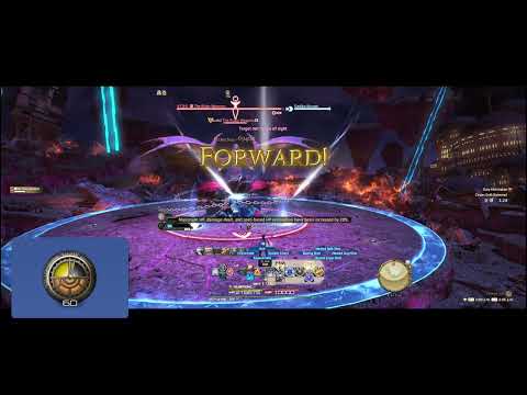 FINAL FANTASY XIV - Cinder Drift Extreme (Ruby Weapon EX) - Phase 2 MCH Solo
