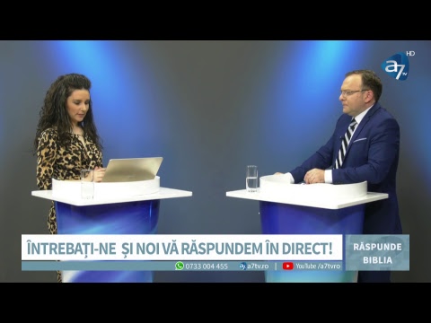 Răspunde Biblia - Implică anumite riscuri credința?  - cu Evelina Manea si Cornel Dărvășan