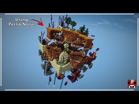 I used Procedural Generation to create a PLANET! - [Minecraft Timelapse] | [WORLD DOWNLOAD]
