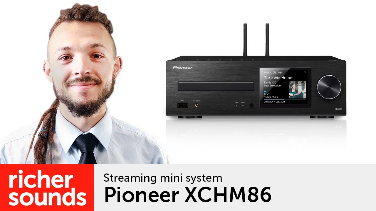 video Amply nghe nhạc Pioneer XC-HM86D chính hãng 0