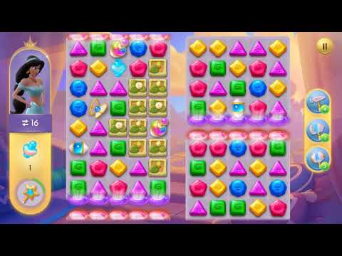 Disney Princess Majestic Quest Level 168 NO BOOSTERS - A S GAMING ✔