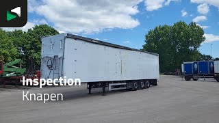 Semi-remorque à plancher mobile Knapen Trailers K100 10mm Liftachse 88m3 à vendre - Image 4 | Autoline CD Semi-remorque à plancher mobile Knapen Trailers K100 10mm Liftachse 88m3 | Image 4 - Autoline