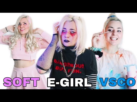 VSCO, SOFT E E-GIRL NA VIDA REAL (meninas do tiktok)