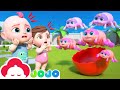 The Surprise Eggs Go Crack Crack Crack Song Baby JoJo Nursery Rhymes Kids Songs