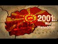 2001 War In Macedonia Conflict Mapped