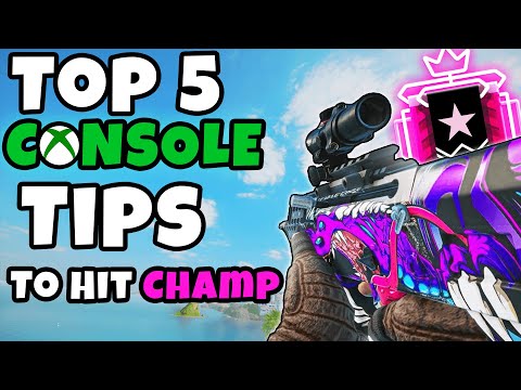 Top 5 Tips To Hit Champion On Console - RAINBOW SIX SIEGE