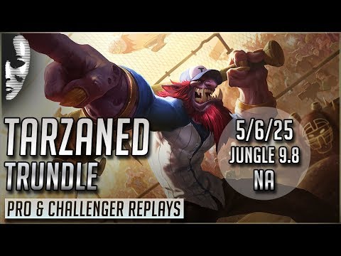 TARZANED | Trundle vs Jarvan IV - Jungle 9.8 NA | PRO & CHALLENGER REPLAYS | League of Legends