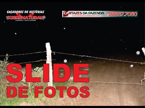 SLIDE DE FOTOS - ESPÍRITO AMEAÇOU DE MORTE