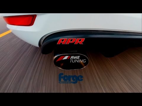 AWE Tuning MK6 VW GTI 2.0T Touring Edition Exhaust w/ APR K04 Kit on 19" Avant Garde M590 Wheels