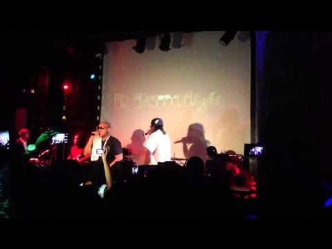 Mario Winans & mr cheeks perform ' Crush on You ' live at rnbspotlight at SOBs 2013