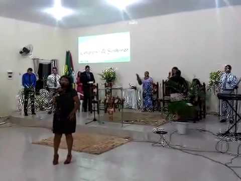 Congresso de senhoras  Aliança do Xingu Cantora Ana Moraes  Basta você crer
