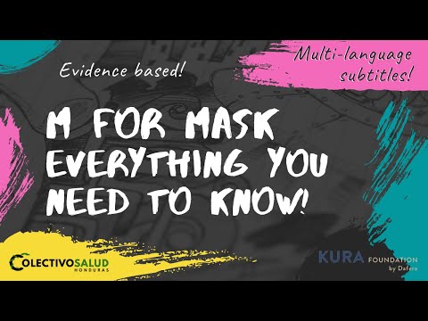 M for Mask: Everything you need to know about Facemasks! [Multi-language subtitles]