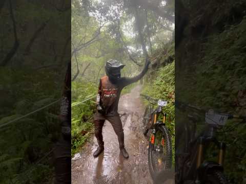 Rain + Mountain Bike Race ⛈️
