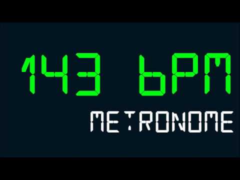 143 BPM (Beats Per Minute) Metronome