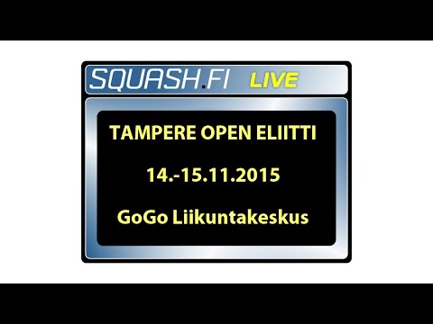 Tampere Open Eliitti 2015